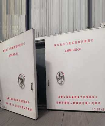 防護門、防護密閉門和密閉門